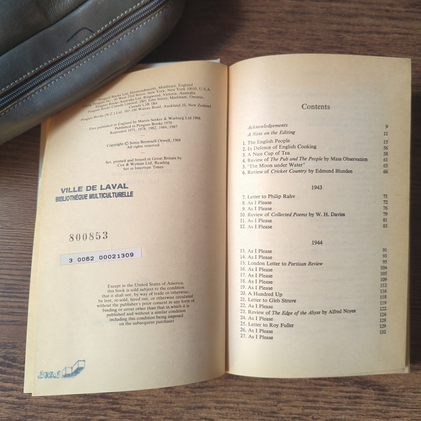 The Collected Essays, Journalism and Letters of George Orwell Volume 3: As I Please (1943-1945)