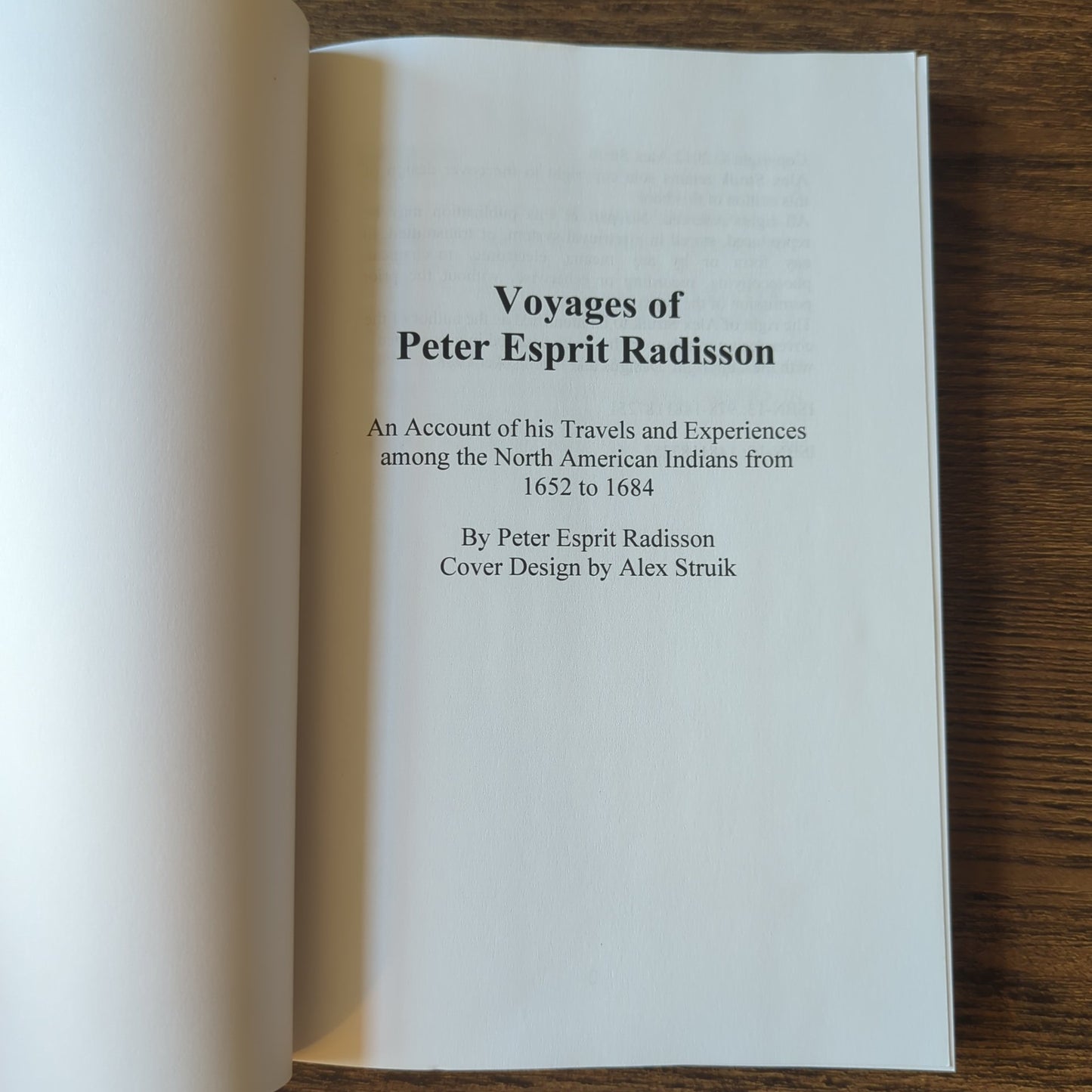 Voyages of Peter Esprit Radisson