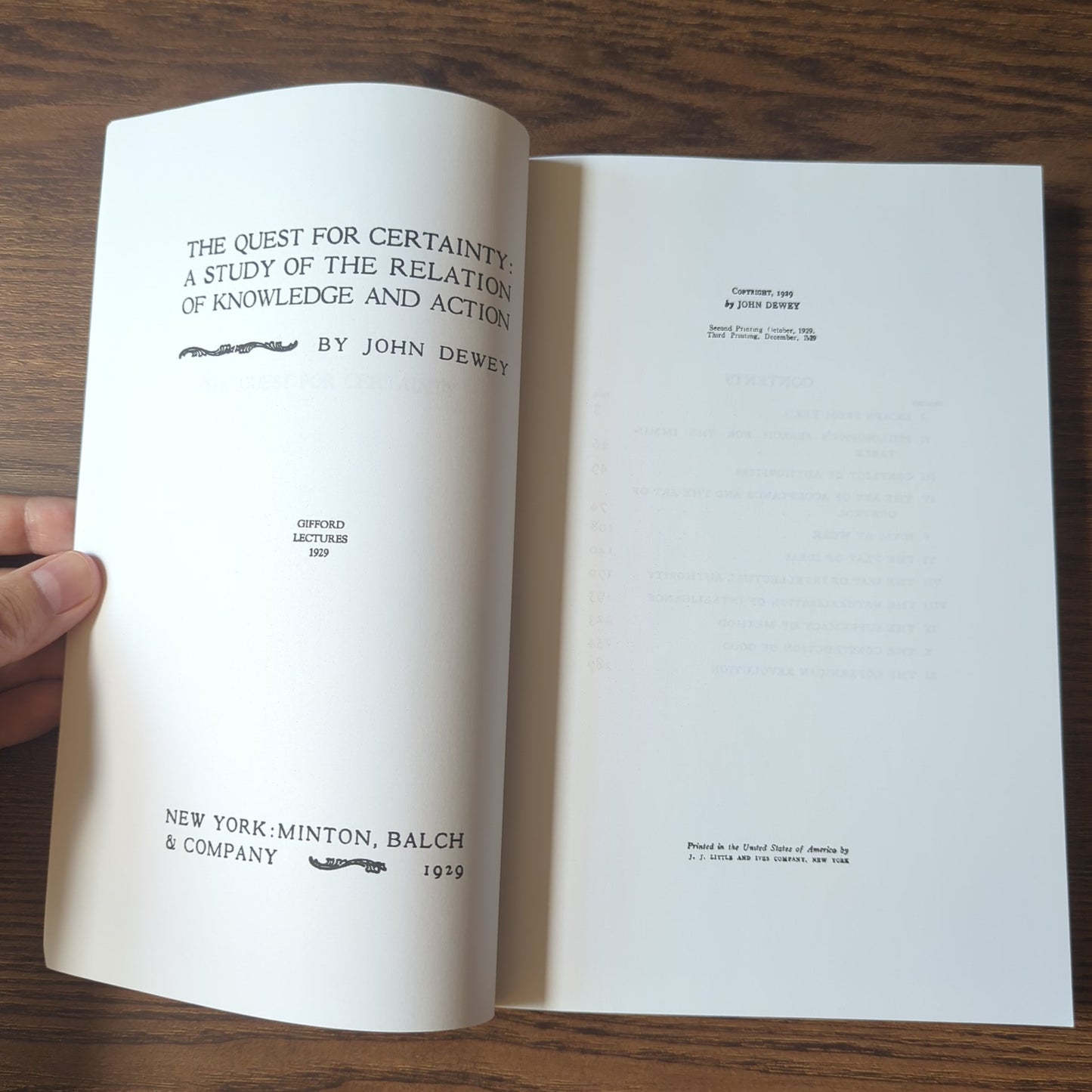 The Quest For Certainty A Study Of The Relation Of Knowledge And Action