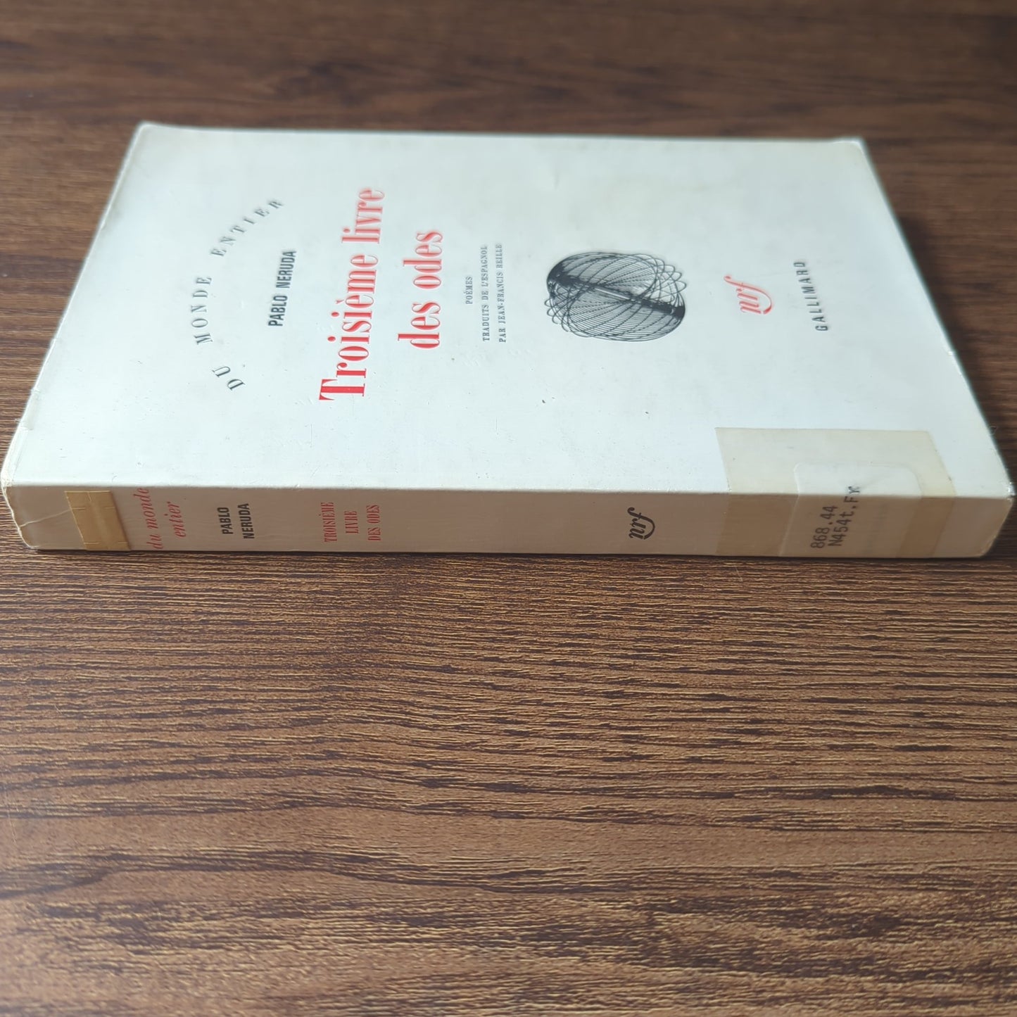 Troisième livre des odes