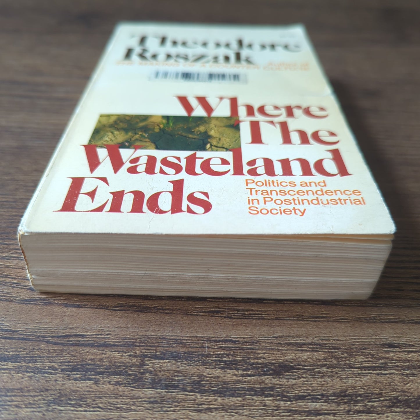 Where The Wasteland Ends - Politics and Transcendence in Postindustrial Society