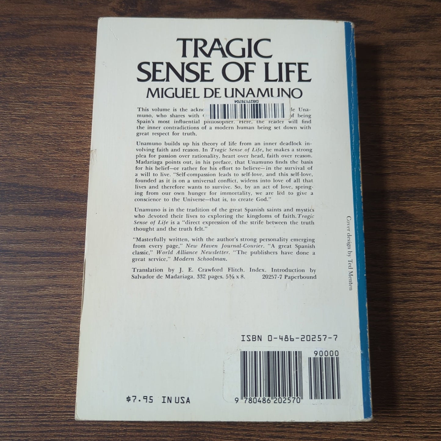 Tragic Sense of Life