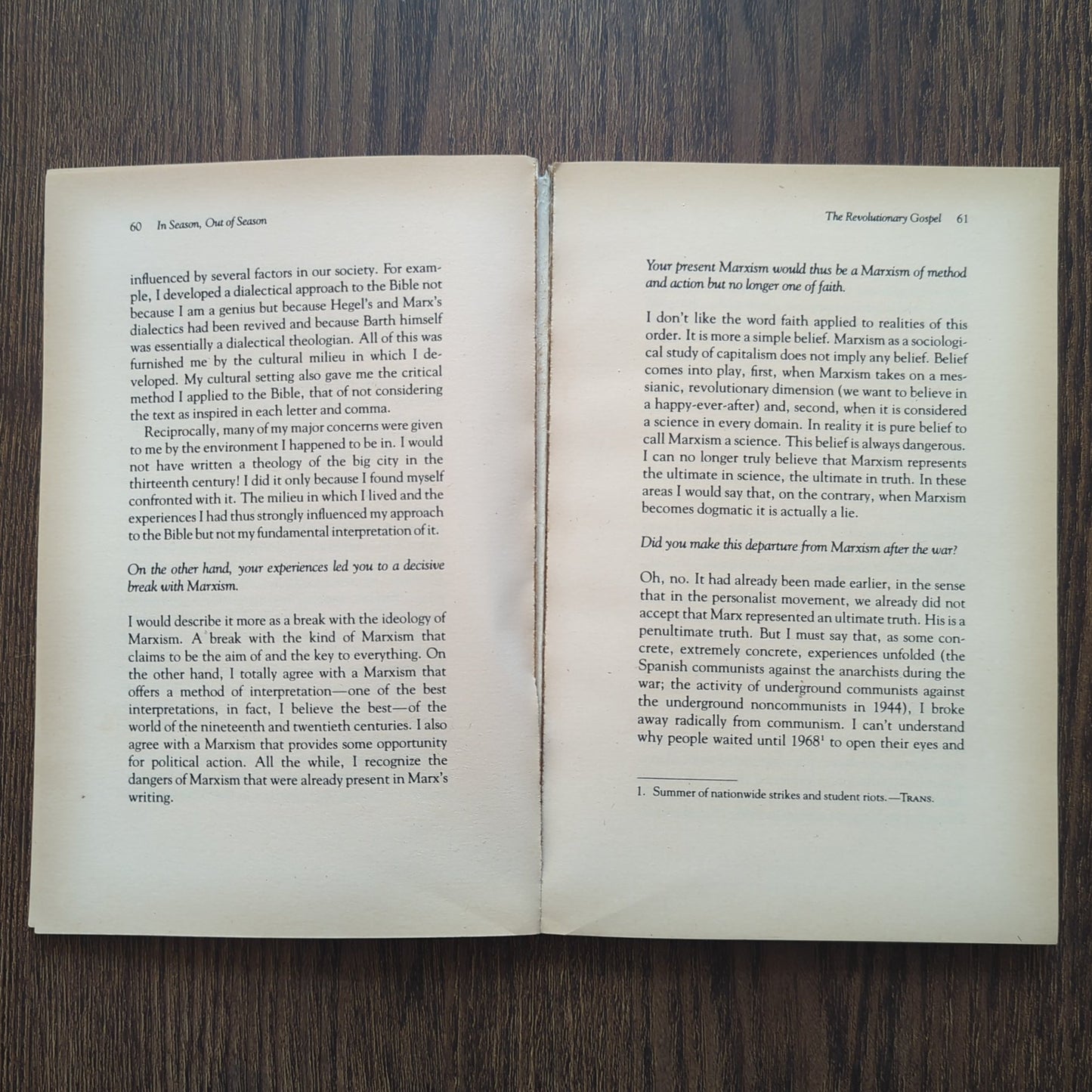 In Season, Out of Season - An Introduction to the Thought of Jacques Ellul