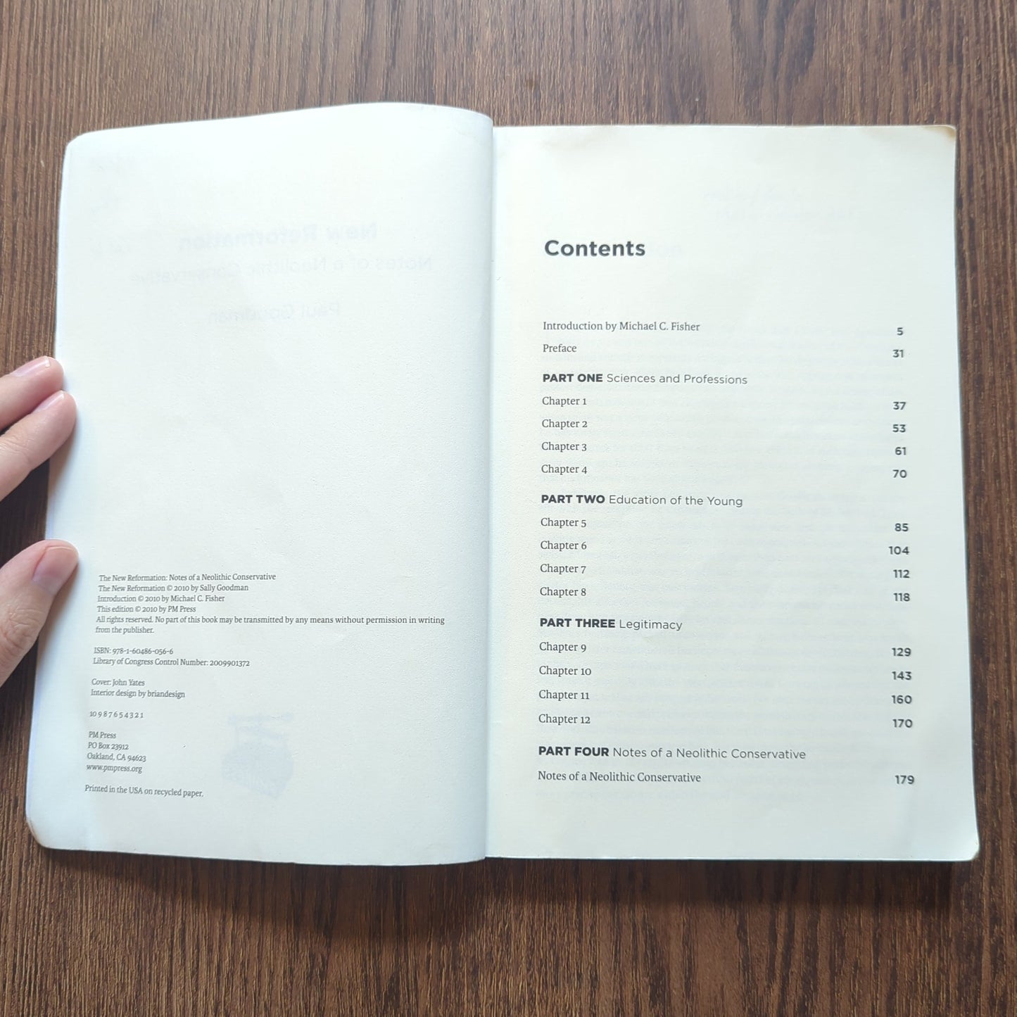 New Reformation - Notes of a Neolithic Conservative