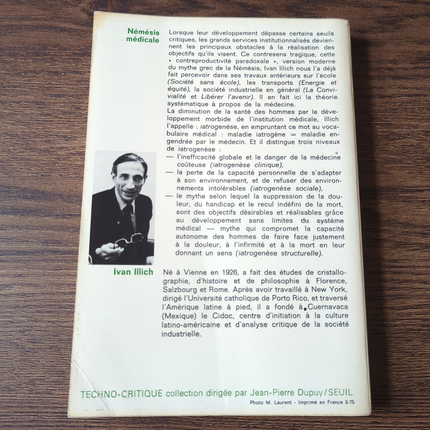 Némésis médicale - L'expropriation de la santé