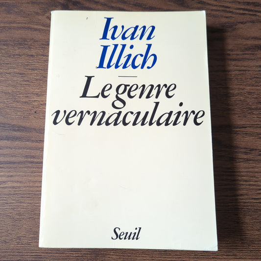 Le genre vernaculaire