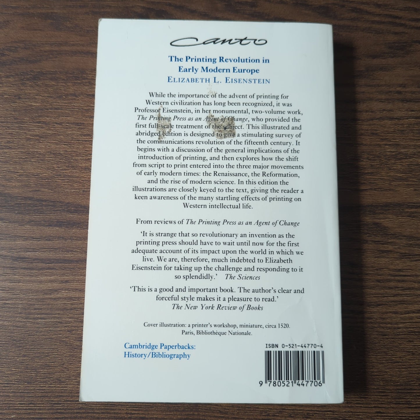 The Printing Revolution in Early Modern Europe