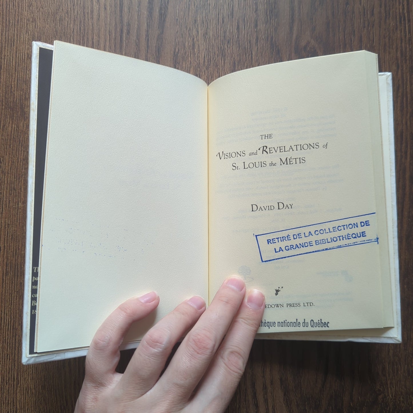 The Visions and Revelations of St. Louis the Métis
