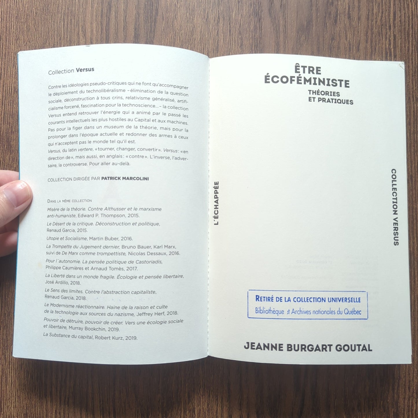 Être écoféministe - Théories et pratiques