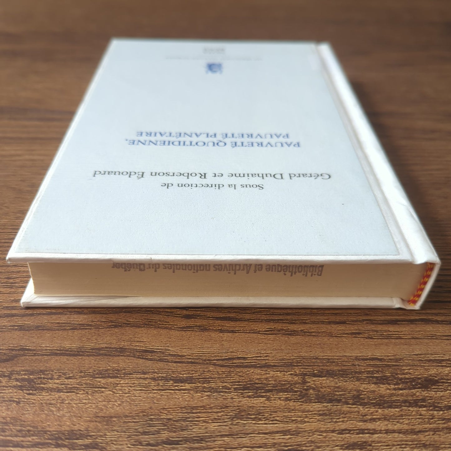 Pauvreté quotidienne, pauvreté planétaire