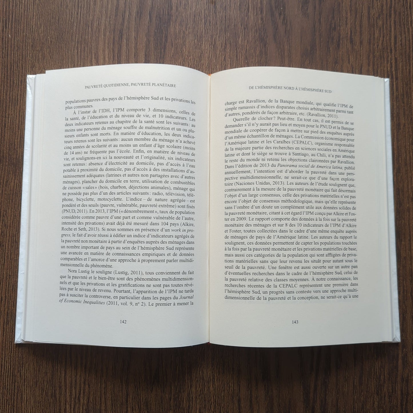 Pauvreté quotidienne, pauvreté planétaire