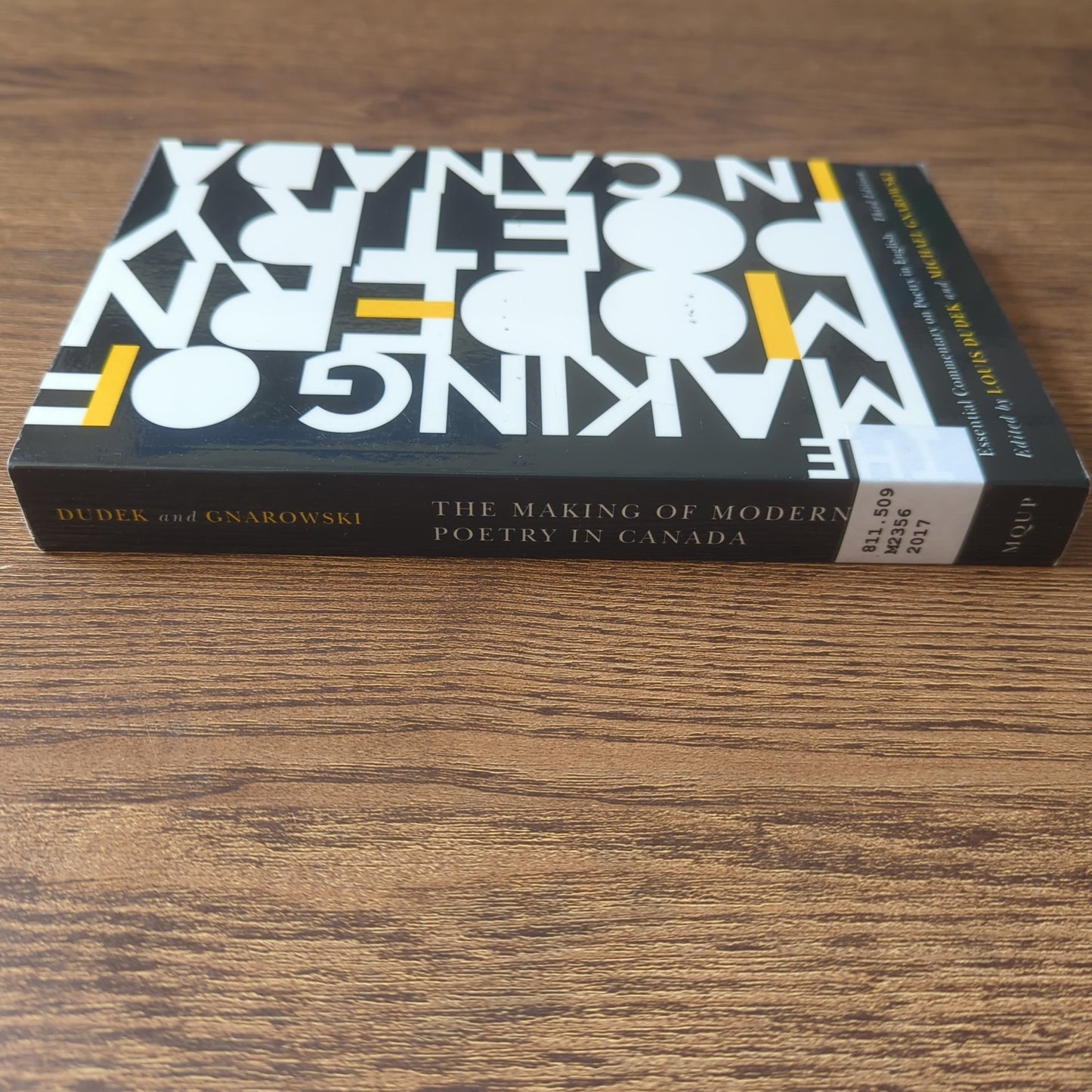 The Making of Modern Poetry in Canada