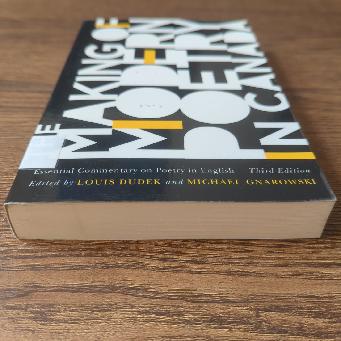 The Making of Modern Poetry in Canada