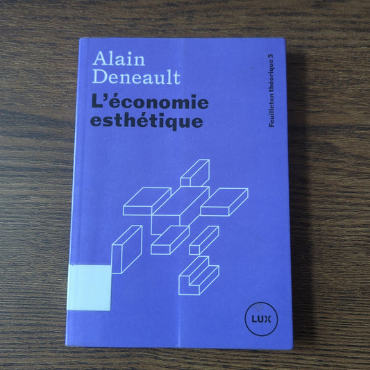 L'économie esthétique