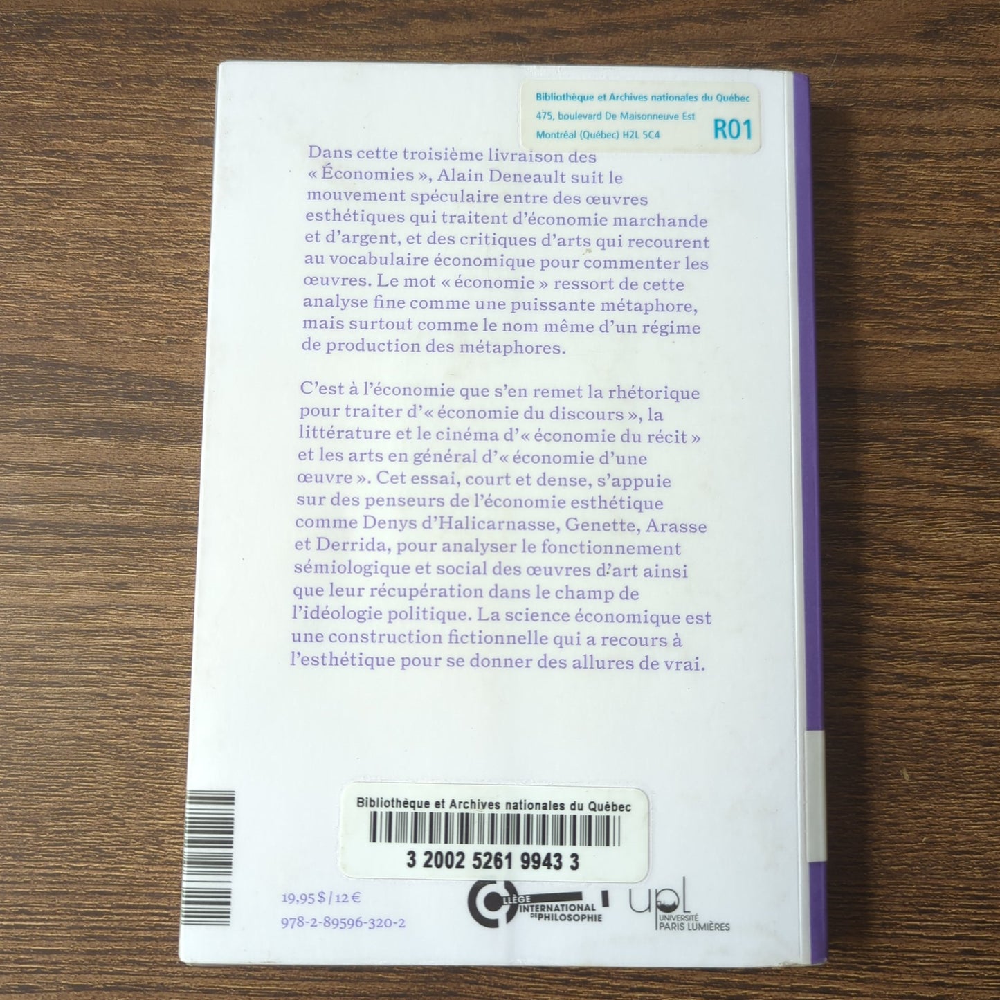 L'économie esthétique