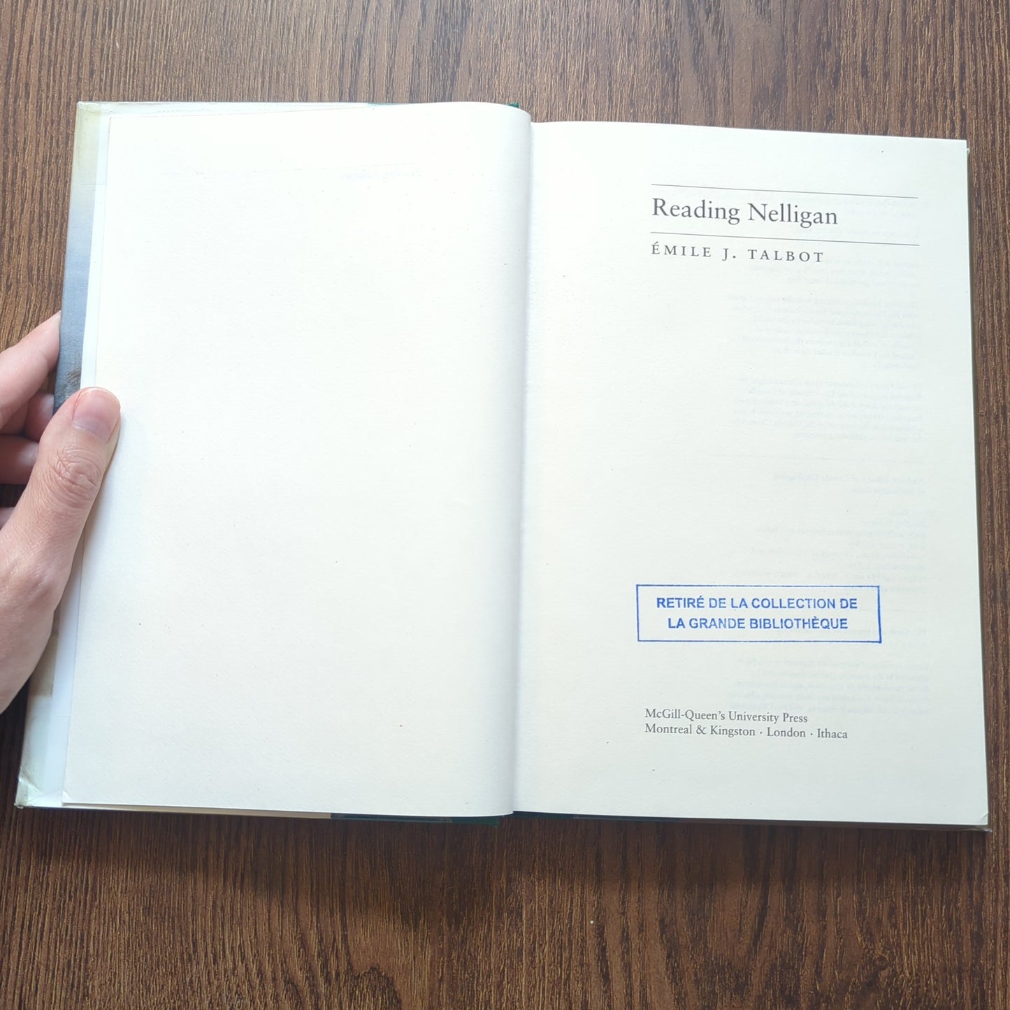 Reading Nelligan