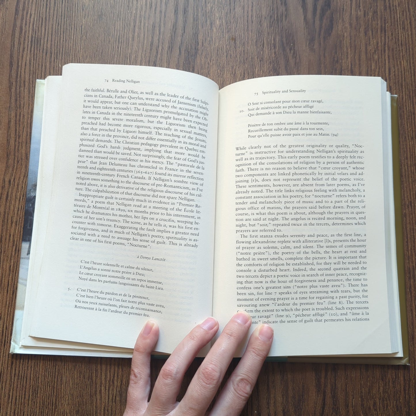 Reading Nelligan