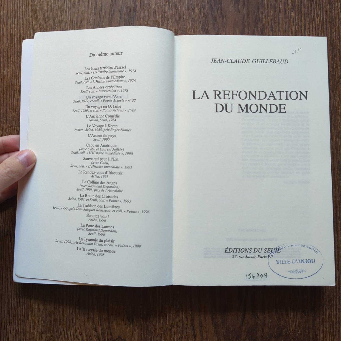 La refondation du monde