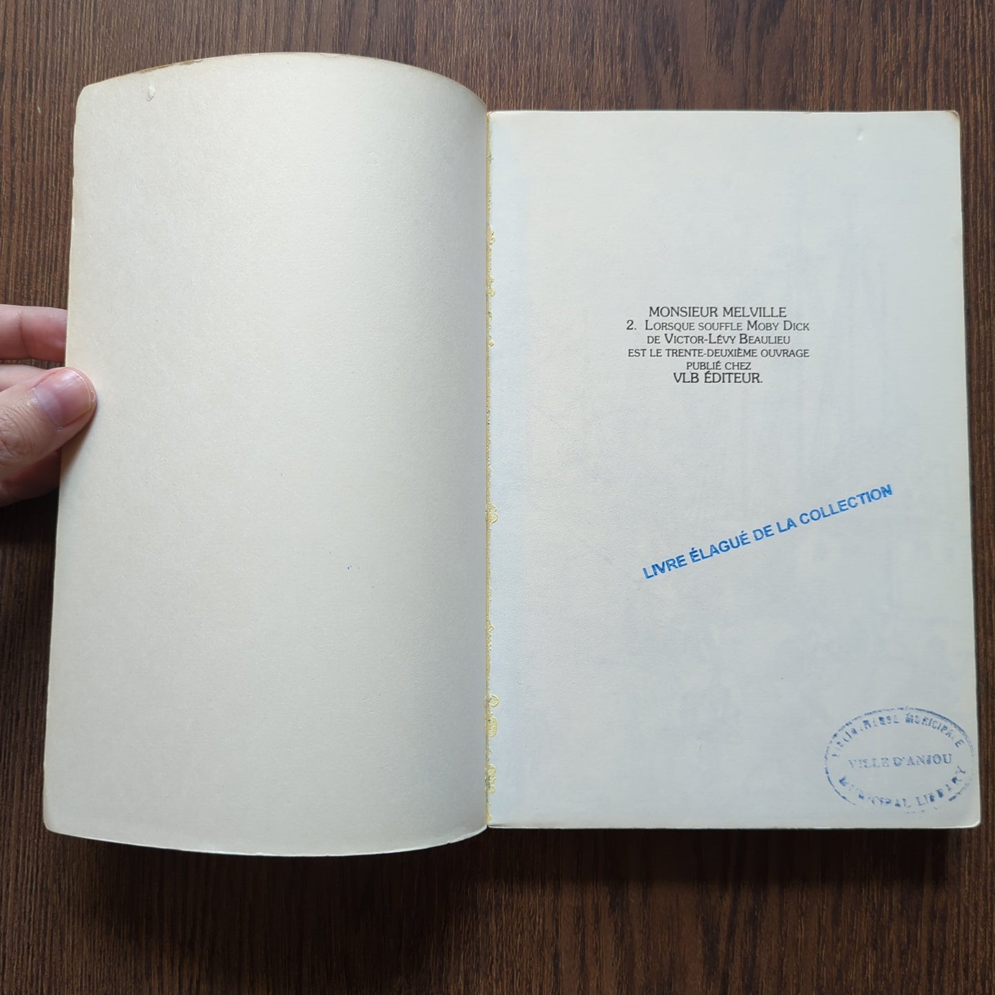 Monsieur Melville - 2. Lorsque souffle Moby Dick