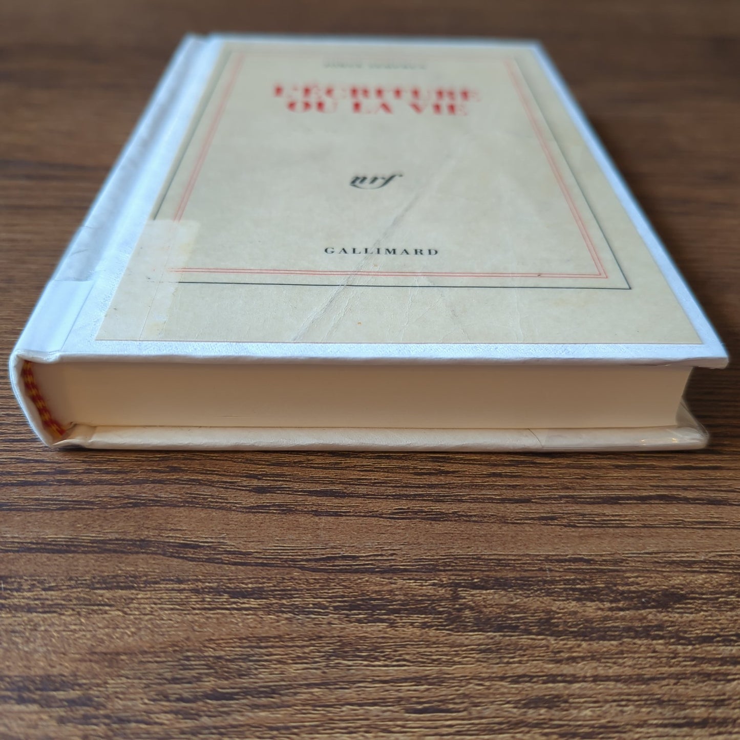 L'écriture ou la vie