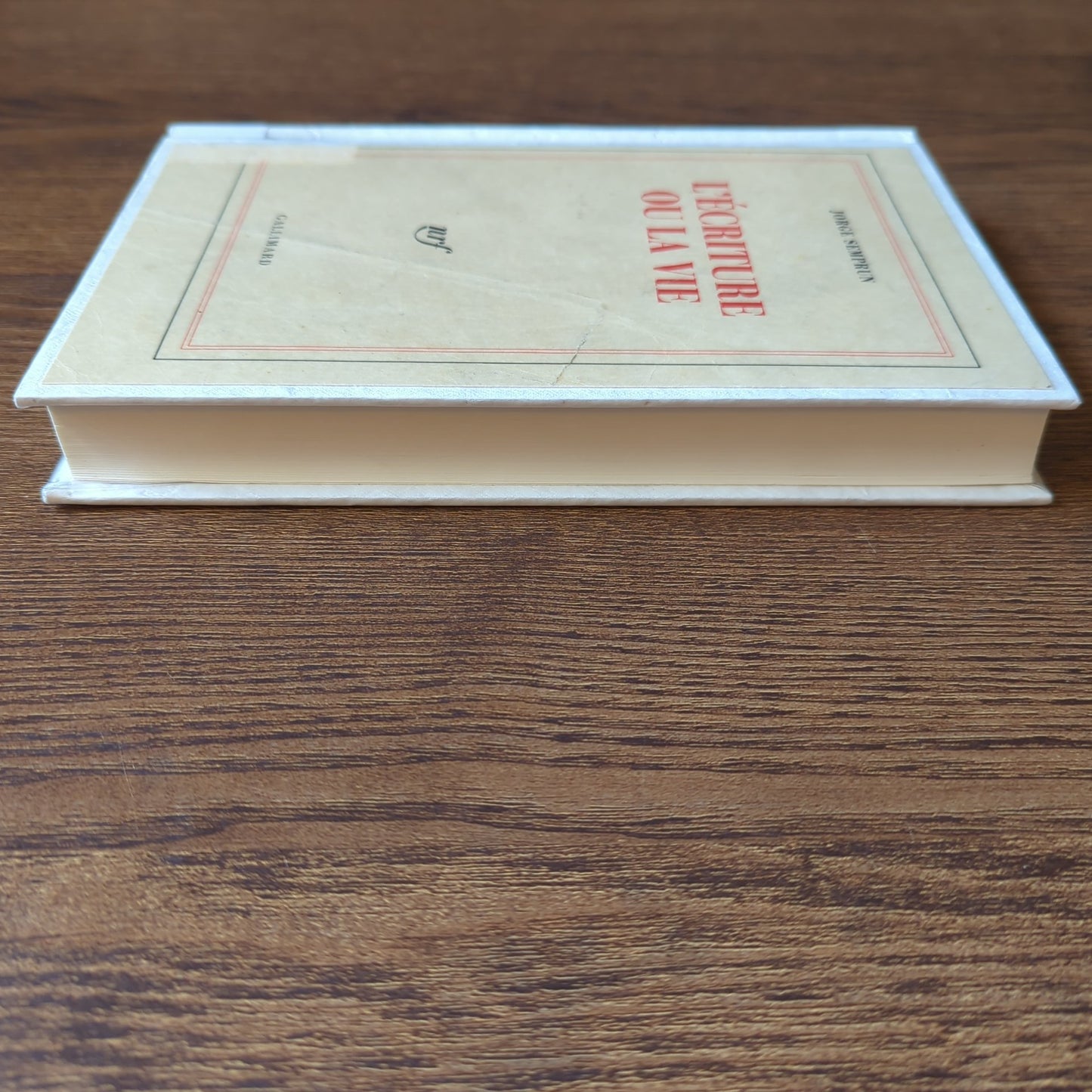 L'écriture ou la vie