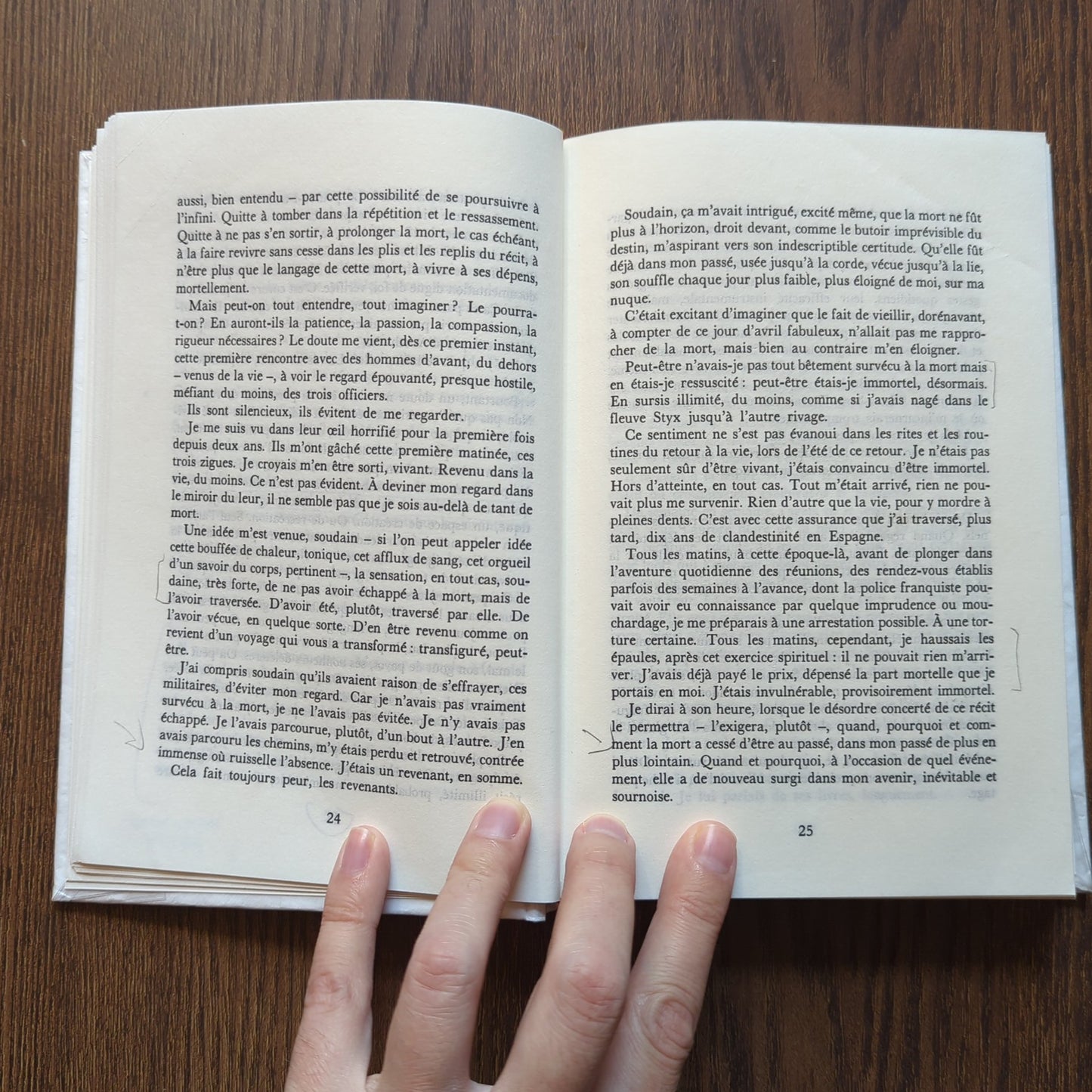 L'écriture ou la vie