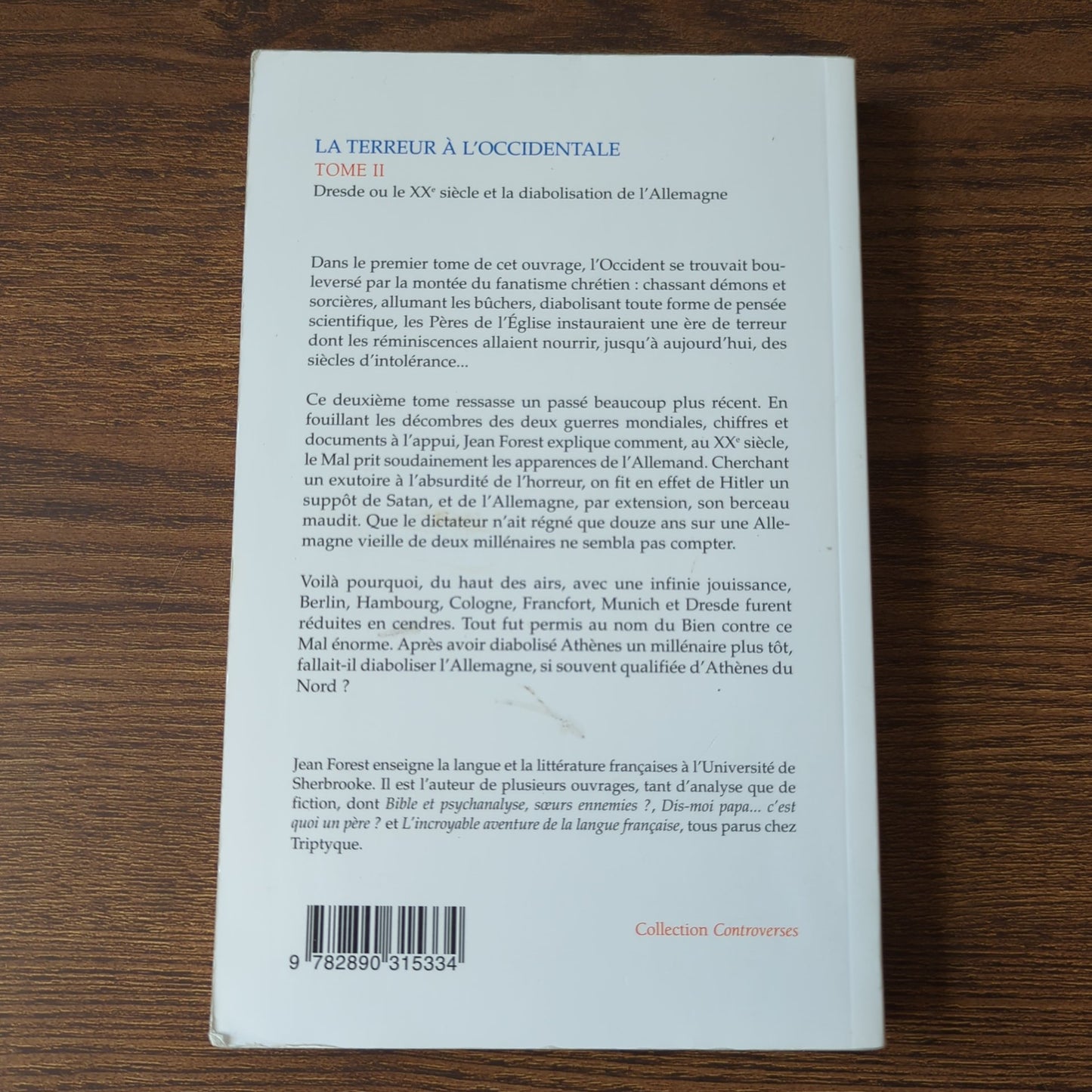 La terreur à l'occidentale - Tome II