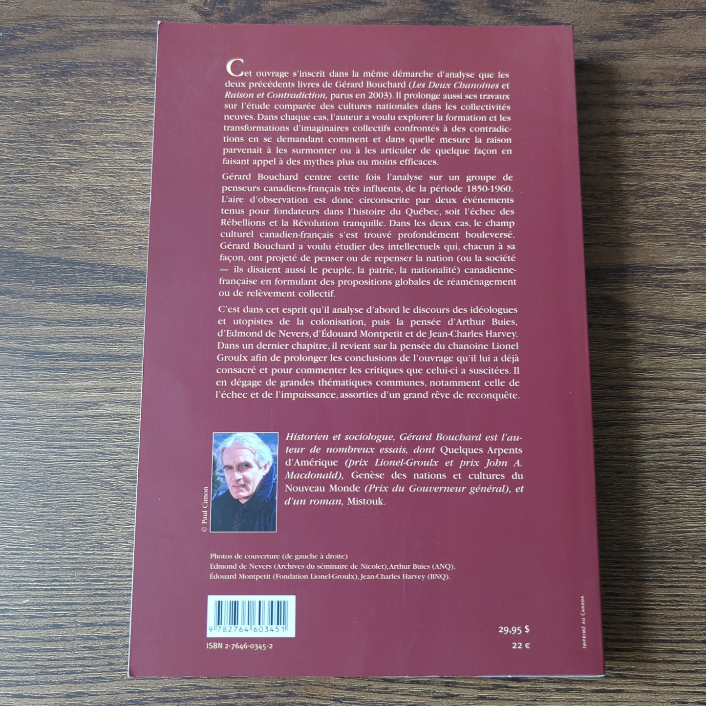 La pensée impuissante - Échecs et mythes nationaux canadiens-français (1850-1960)