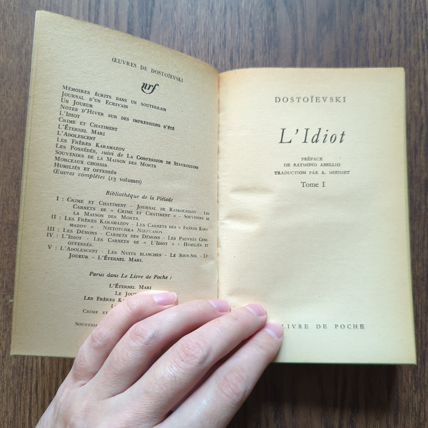 L'Idiot - Tome 1
