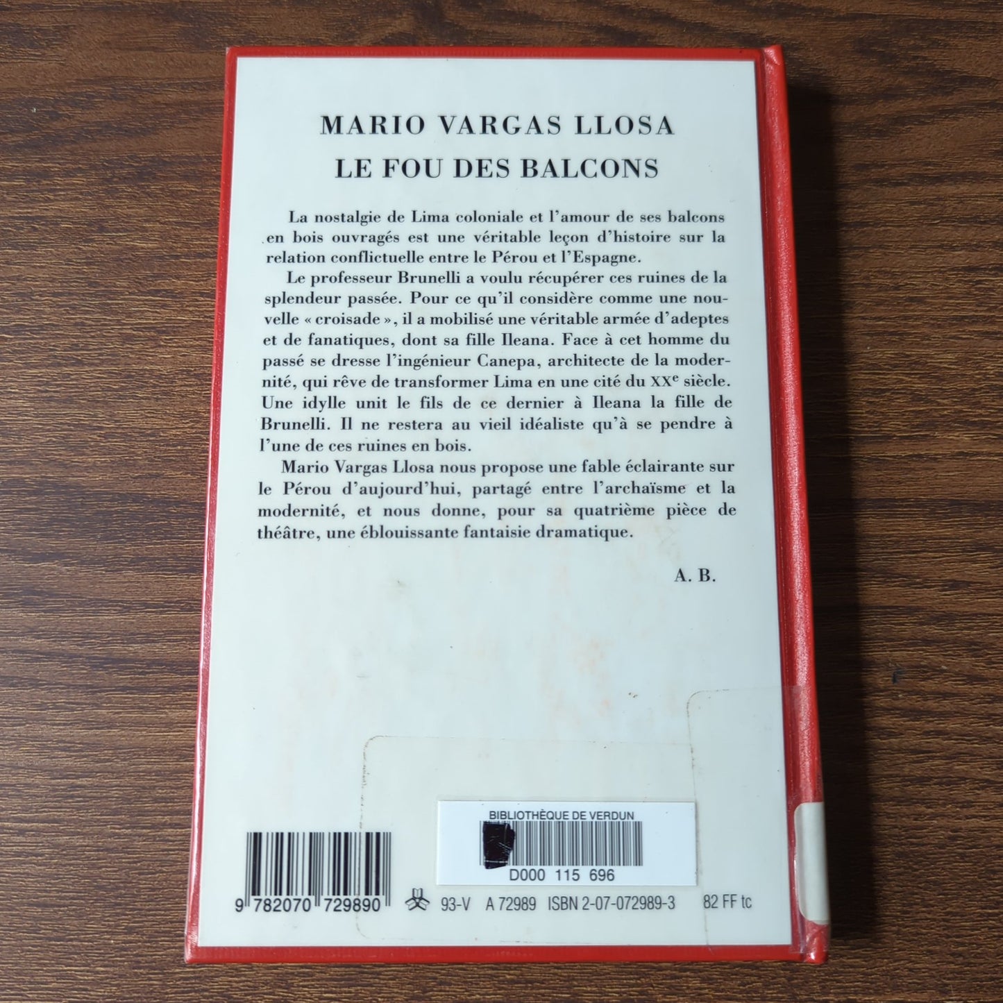 Le fou des balcons