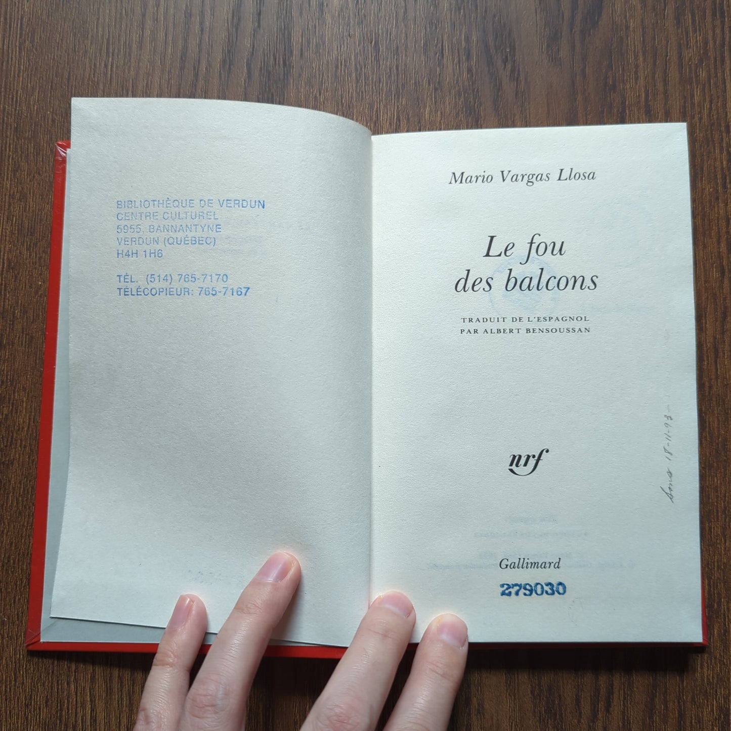 Le fou des balcons