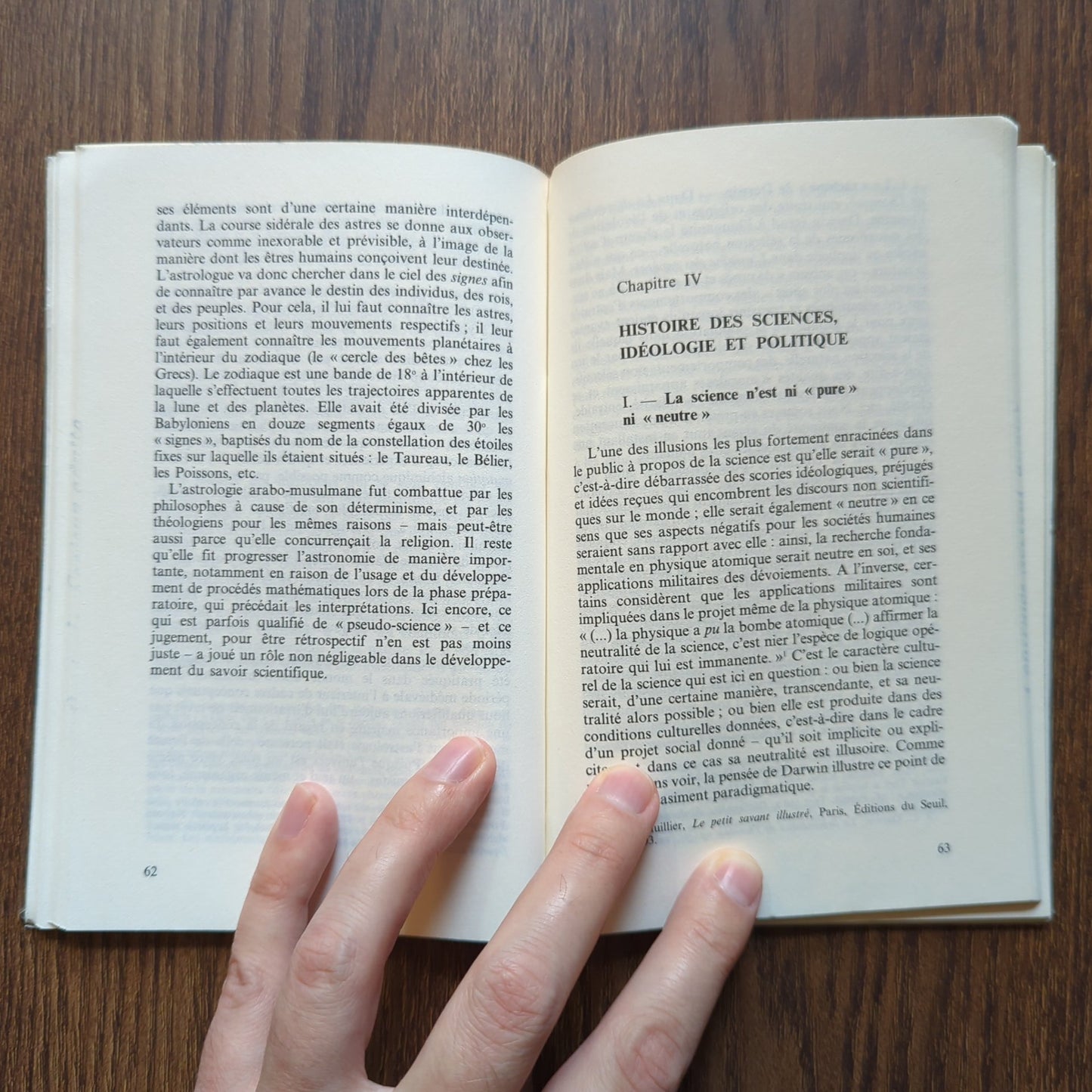 Que sais-je? L'histoire des sciences