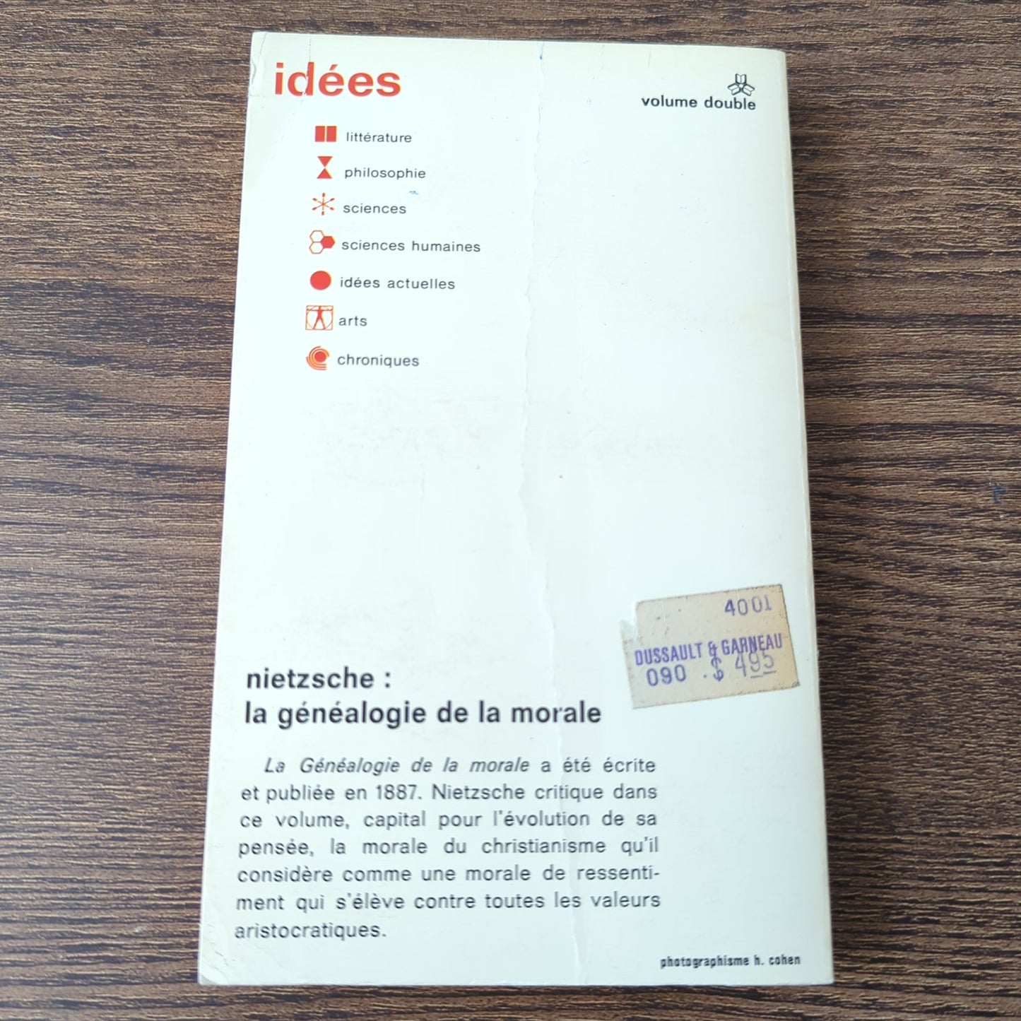 La généalogie de la morale