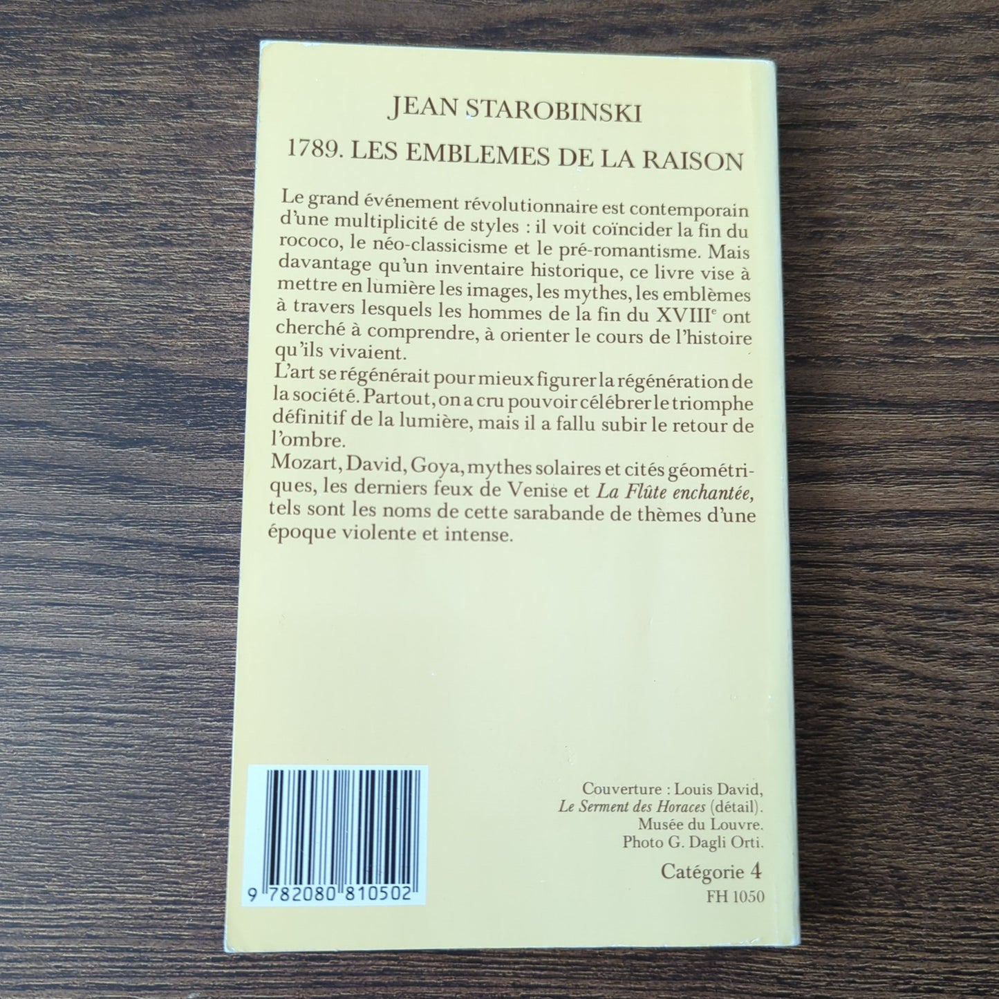 1789: les emblèmes de la raison