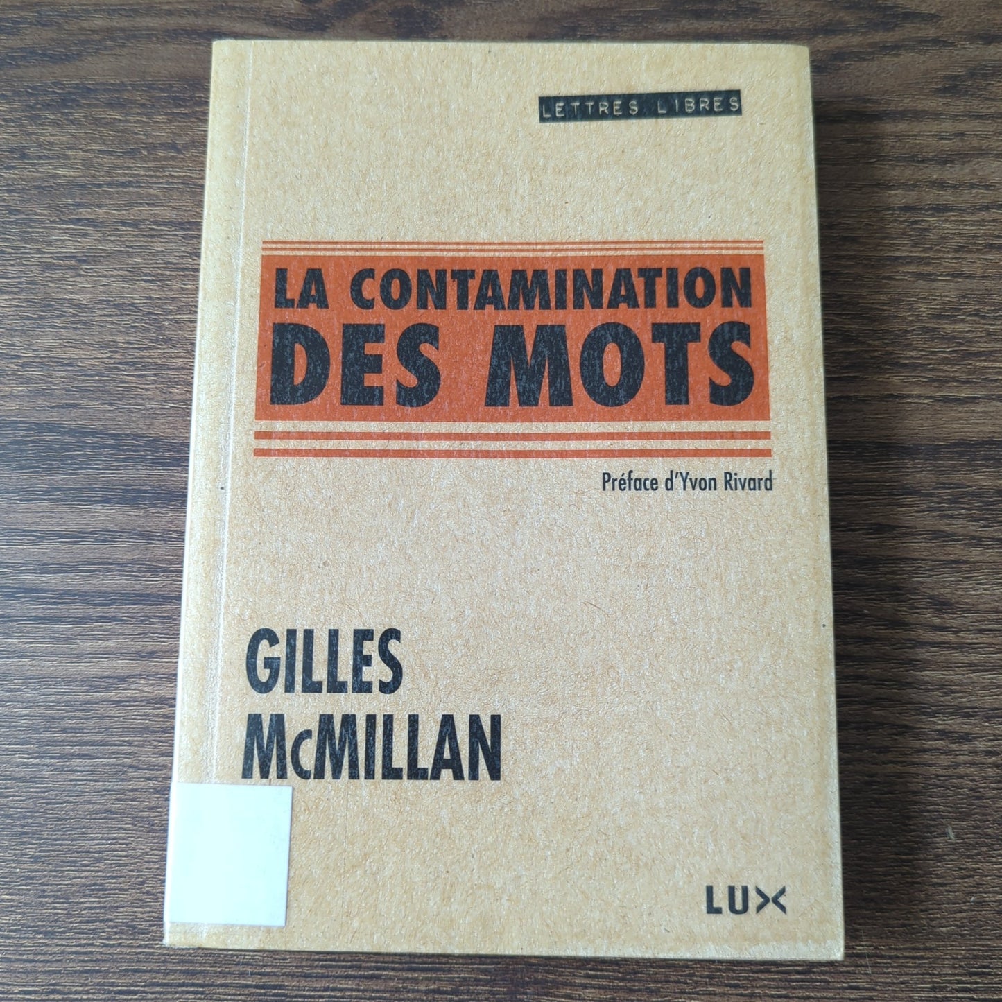 La contamination des mots