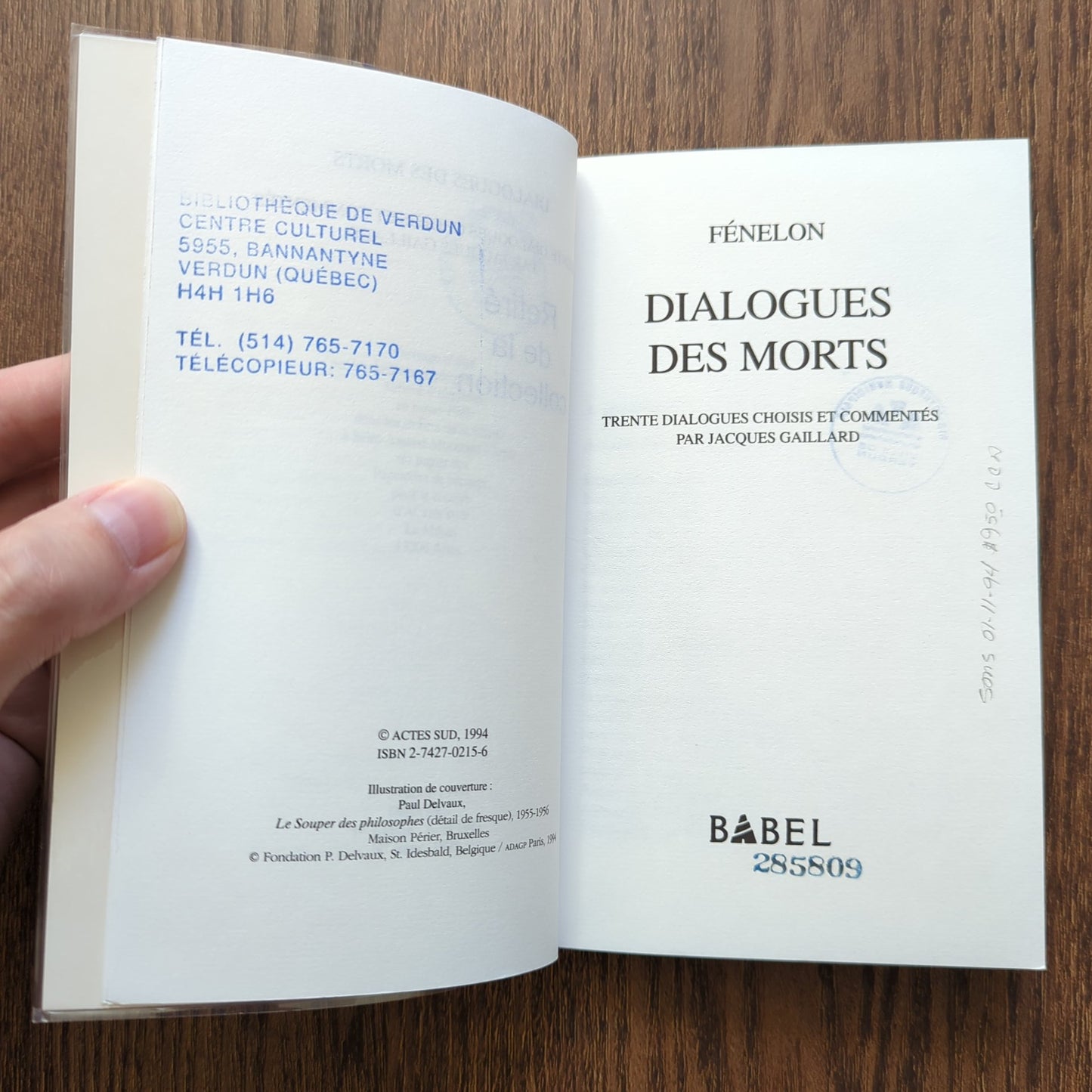 Dialogues des morts
