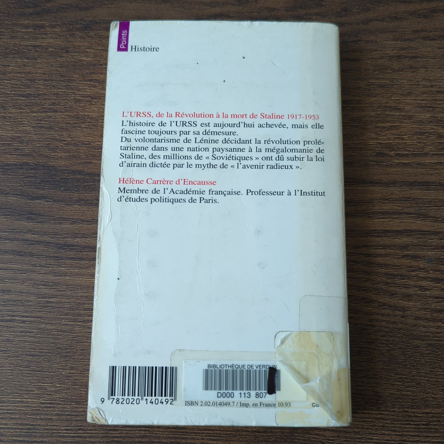 L'URSS de la Révolution à la mort de Staline (1917-1953)