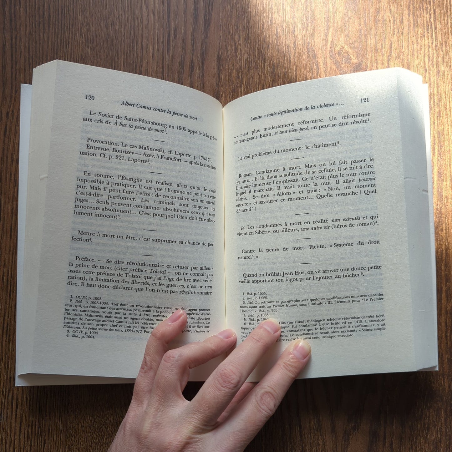 Albert Camus contre la peine de mort