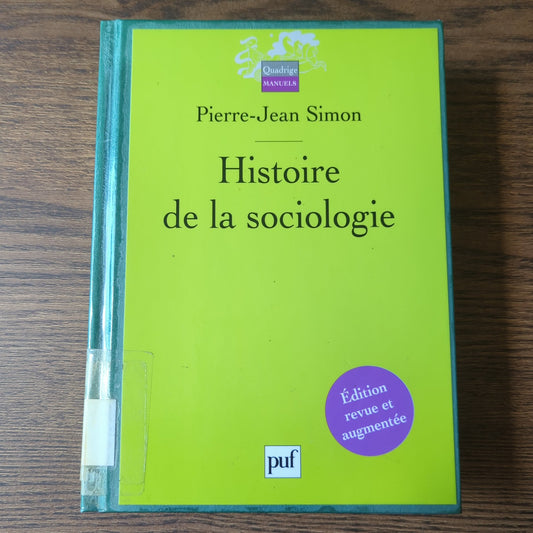 Histoire de la sociologie