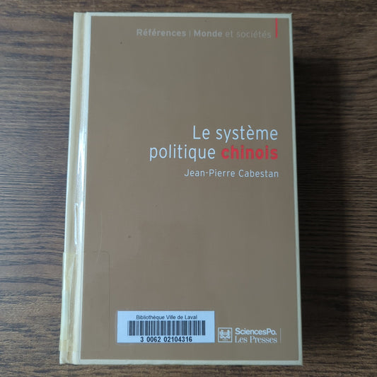 Le système politique chinois