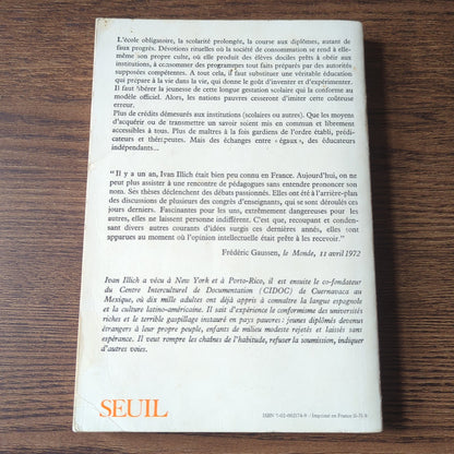 Une société sans école