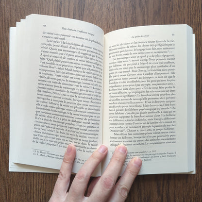 Texte littéraire et réflexion éthique