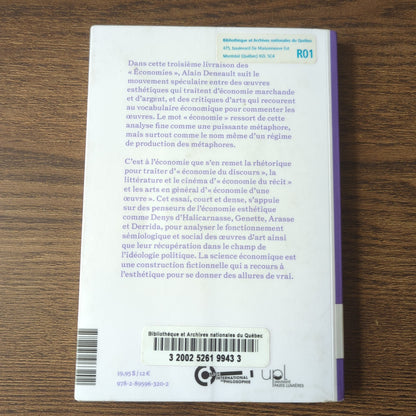L'économie esthétique