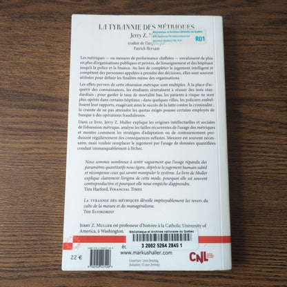 La tyrannie des métriques