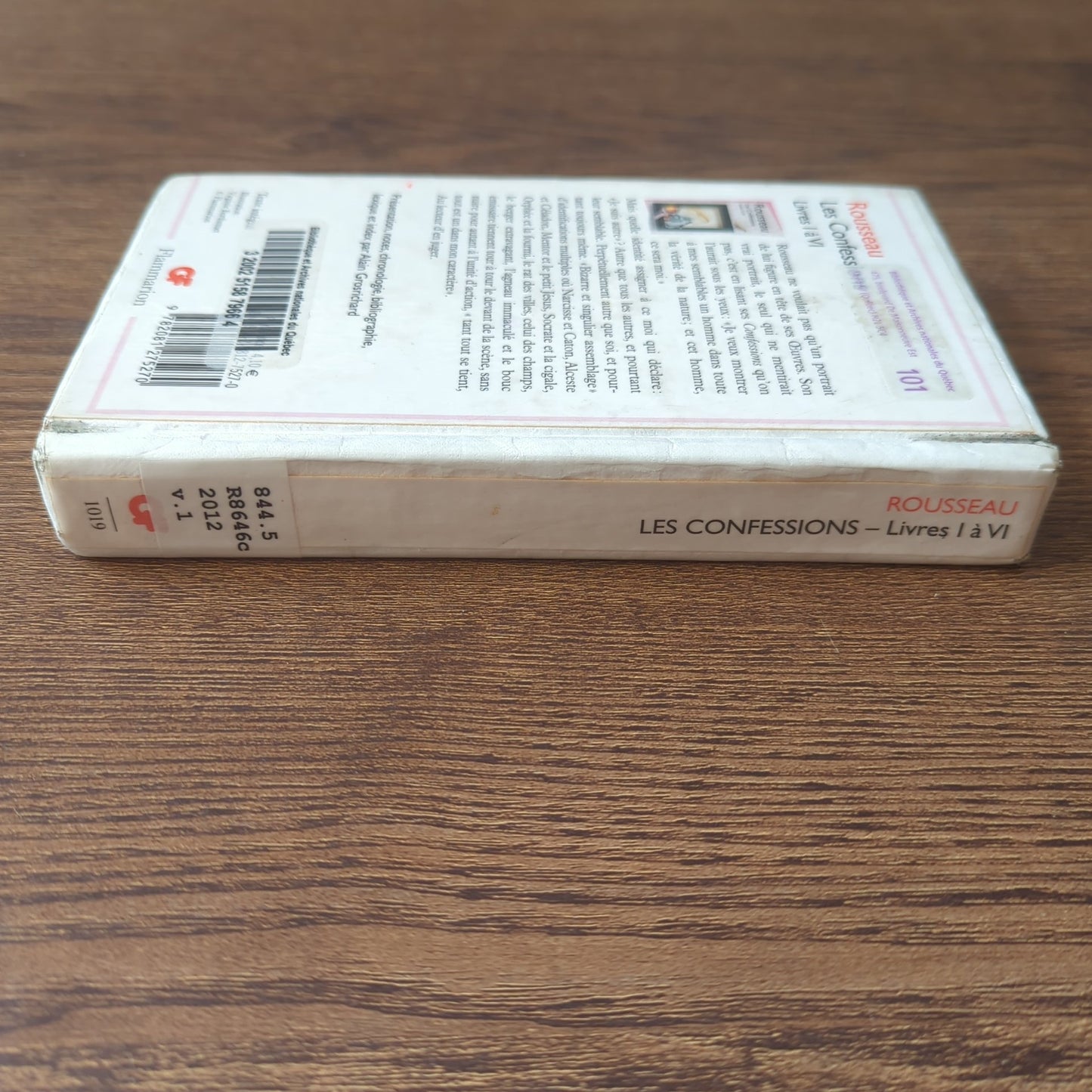 Les Confessions - Livres I à VI