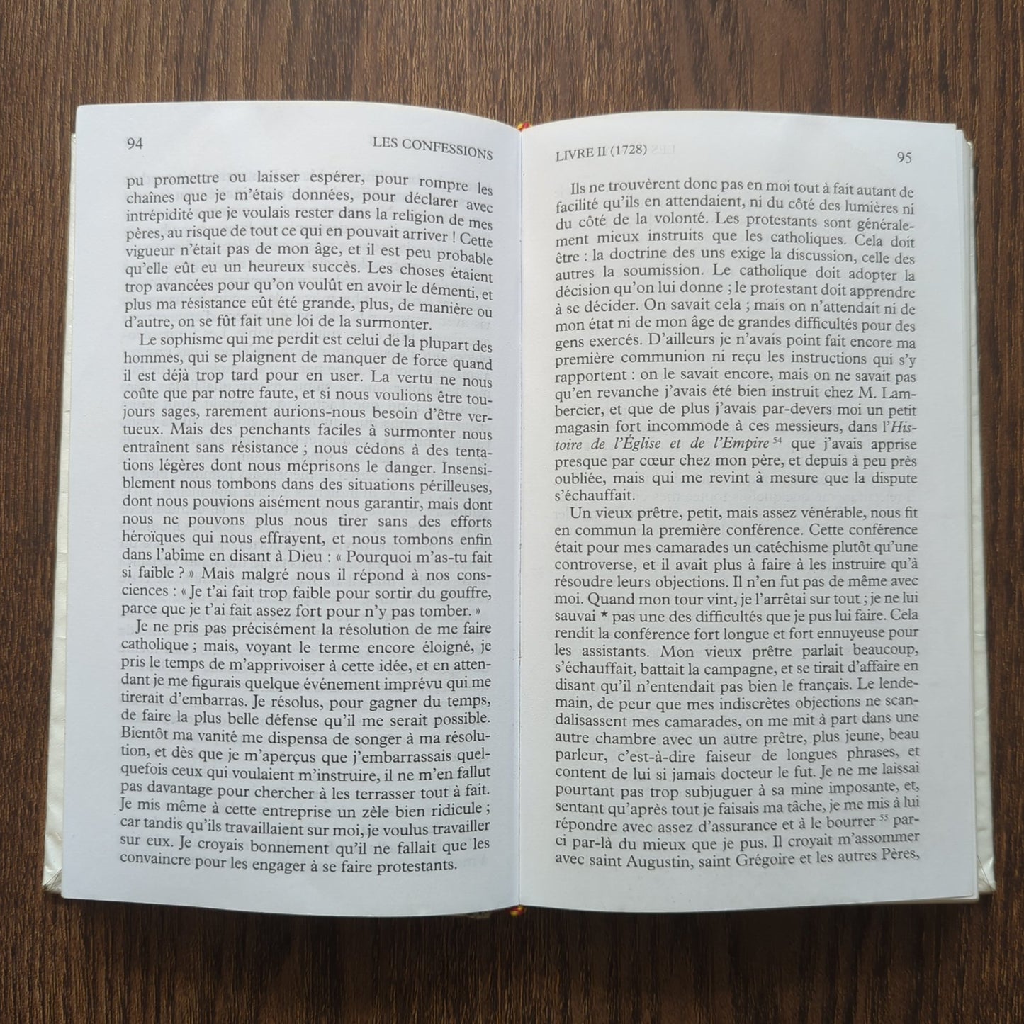 Les Confessions - Livres I à VI
