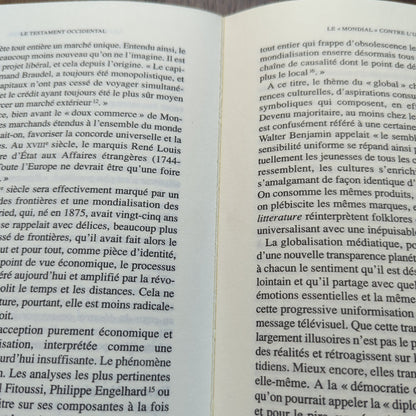 La refondation du monde
