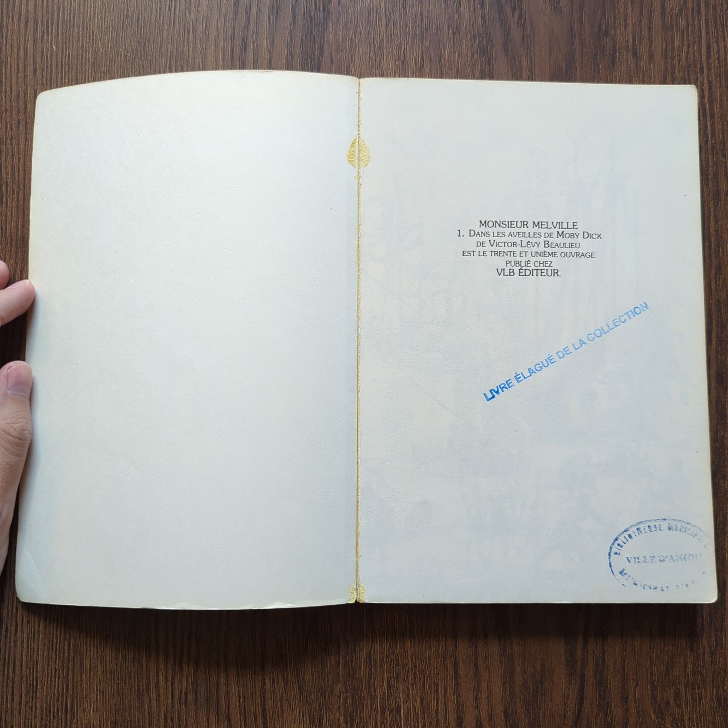 Monsieur Melville - 1. Dans les aveilles de Moby Dick