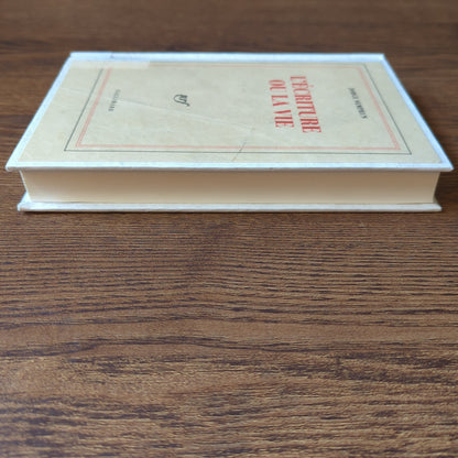 L'écriture ou la vie
