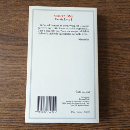 Essais - Livre 1